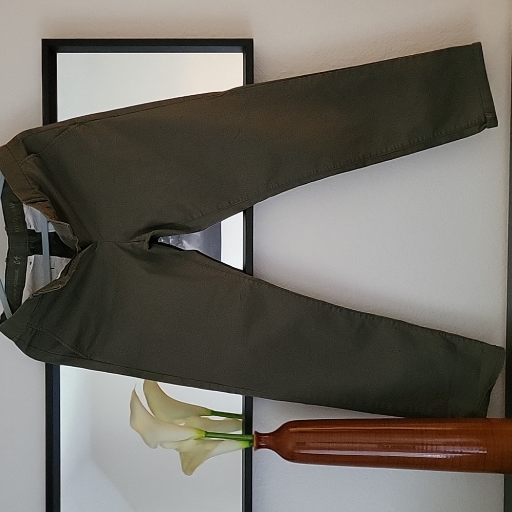 pants,  military green.